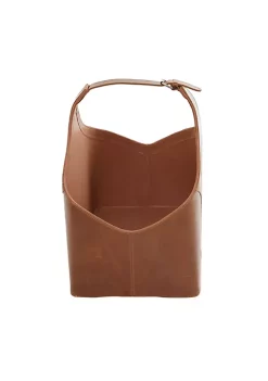 Best Pirce ✨ Modern Leather Magazine Holder by Monroe Lane 👏 -Monroe Lane Sales Belk 20407