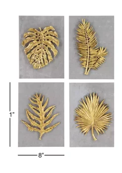 Best Pirce 😀 Modern Cement Wall Decor - Set of 4 by Monroe Lane 🤩 -Monroe Lane Sales Belk 20423