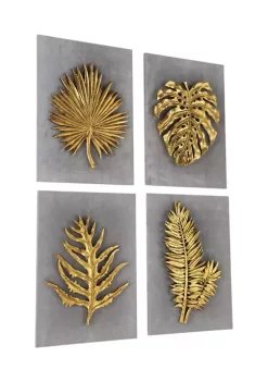 Best Pirce 😀 Modern Cement Wall Decor - Set of 4 by Monroe Lane 🤩 -Monroe Lane Sales Belk 20424