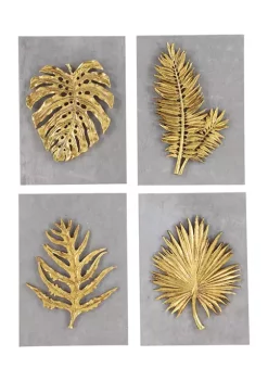 Best Pirce 😀 Modern Cement Wall Decor - Set of 4 by Monroe Lane 🤩 -Monroe Lane Sales Belk 20425