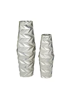 Cheapest 😉 Modern Aluminum Vase - Set of 2 by Monroe Lane ✨