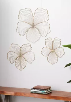 Wholesale ✨ Glam Metal Wall Decor - Set of 3 by Monroe Lane ⭐