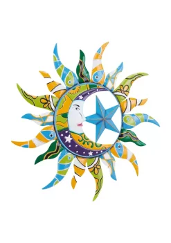 Deals 🧨 Eclectic Metal Wall Decor by Monroe Lane 😍 -Monroe Lane Sales Belk 20467