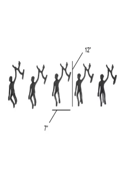 Best Pirce 🛒 Aluminum Modern Wall Decor - Set of 5 by Monroe Lane 🤩 -Monroe Lane Sales Belk 20479