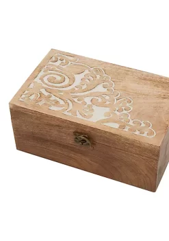 Best Sale ✔️ Country Cottage Wood Box - Set of 3 by Monroe Lane ❤️ -Monroe Lane Sales Belk 20533