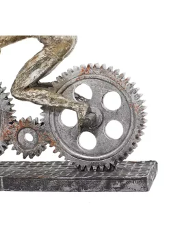 New 👏 Industrial Polystone Sculpture by Monroe Lane ⭐ -Monroe Lane Sales Belk 20580