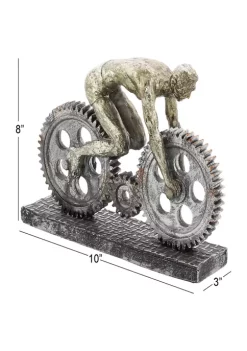 New 👏 Industrial Polystone Sculpture by Monroe Lane ⭐ -Monroe Lane Sales Belk 20581