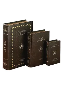 Best deal β€οΈ Traditional Wood Box - Set of 3 by Monroe Lane β€οΈ