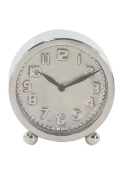 Deals π― Glam Stainless Steel Clock by Monroe Lane π€©