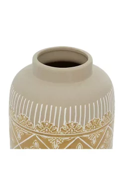 Best deal 🧨 Bohemian Ceramic Vase - Set of 2 by Monroe Lane 👏 -Monroe Lane Sales Belk 20733