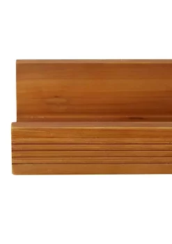 Best reviews of 😀 Modern Wood Wall Shelf - Set of 2 by Monroe Lane 🎁 -Monroe Lane Sales Belk 20751