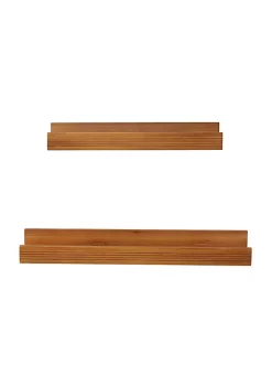 Best reviews of 😀 Modern Wood Wall Shelf - Set of 2 by Monroe Lane 🎁 -Monroe Lane Sales Belk 20754