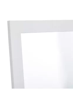 Best deal 🔥 Contemporary Wood Wall Mirror by Monroe Lane ⌛ -Monroe Lane Sales Belk 20789