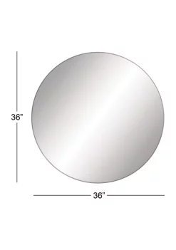 Discount 🎉 Contemporary Wood Wall Mirror by Monroe Lane 🥰 -Monroe Lane Sales Belk 20806