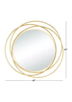 Top 10 🛒 Modern Metal Wall Mirror by Monroe Lane 🎁 -Monroe Lane Sales Belk 20812