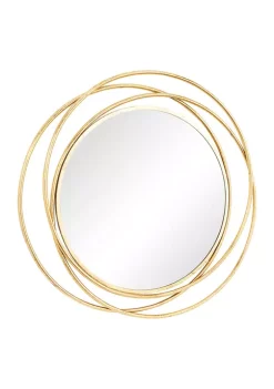 Top 10 🛒 Modern Metal Wall Mirror by Monroe Lane 🎁 -Monroe Lane Sales Belk 20813