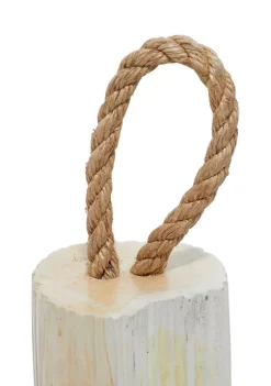 Brand new 🔔 Coastal Teak Wood Sculpture - Set of 2 by Monroe Lane 🤩 -Monroe Lane Sales Belk 20817