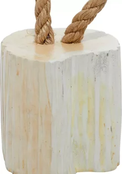 Brand new 🔔 Coastal Teak Wood Sculpture - Set of 2 by Monroe Lane 🤩 -Monroe Lane Sales Belk 20818