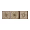 Cheapest 💯 Glam Wood Wall Decor - Set of 3 by Monroe Lane ⭐