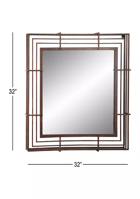Buy π Iron Wall Mirror by Monroe Lane π 3 Buy π Iron Wall Mirror by Monroe Lane π - Image 3