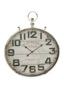 Deals 😉 Vintage Metal Wall Clock by Monroe Lane 😍 -Monroe Lane Sales Belk 20872