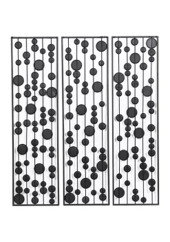 Coupon 😀 Glam Metal Wall Decor - Set of 3 by Monroe Lane 🛒 -Monroe Lane Sales Belk 20919
