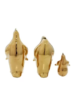 Budget 🤩 Glam Porcelain Sculpture - Set of 3 by Monroe Lane 🥰 -Monroe Lane Sales Belk 20942