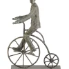 Best Sale ❤️ Polystone Traditional Bicycle Sculpture by Monroe Lane 🔔