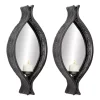 Promo ✔️ Metal Wall Sconce - Set of 2 by Monroe Lane 😉