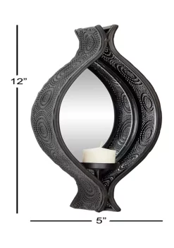 Promo ✔️ Metal Wall Sconce - Set of 2 by Monroe Lane 😉 -Monroe Lane Sales Belk 20955
