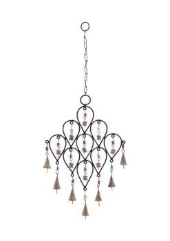Deals ❤️ Eclectic Metal Windchime by Monroe Lane ✨ -Monroe Lane Sales Belk 21017