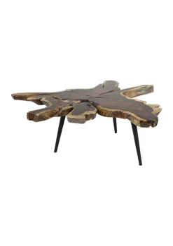 Cheap ๐ Contemporary Wood Coffee Table by Monroe Lane โจ