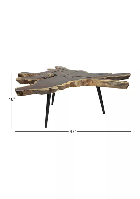 Cheap ๐ Contemporary Wood Coffee Table by Monroe Lane โจ 5 Cheap ๐ Contemporary Wood Coffee Table by Monroe Lane โจ - Image 5