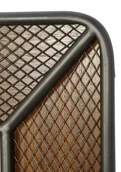 New ⭐ Industrial Wood Wall Mirror by Monroe Lane 👏 -Monroe Lane Sales Belk 21038