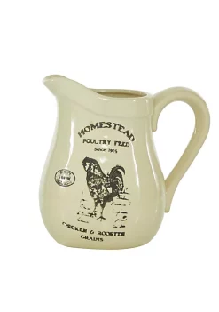 Cheapest ✔️ Farmhouse Ceramic Vase by Monroe Lane 🔔 -Monroe Lane Sales Belk 21059