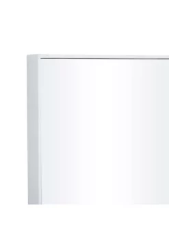 Wholesale ✔️ Contemporary Wood Wall Mirror by Monroe Lane ⌛ -Monroe Lane Sales Belk 21105