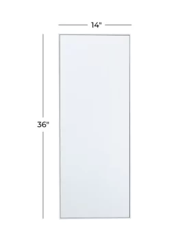 Wholesale ✔️ Contemporary Wood Wall Mirror by Monroe Lane ⌛ -Monroe Lane Sales Belk 21106