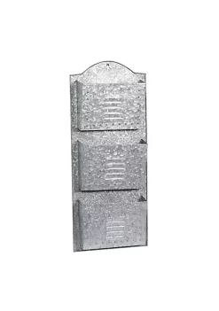 Budget ⭐ Farmhouse Metal Magazine Rack Holder by Monroe Lane ❤️ -Monroe Lane Sales Belk 21133