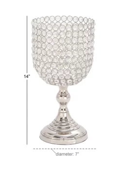 Best Pirce ❤️ Metal Glam Hurricane Lamp by Monroe Lane 🎉 -Monroe Lane Sales Belk 21187