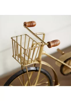 New 🔔 Vintage Metal and Wood Bicycle Sculpture by Monroe Lane 😍 -Monroe Lane Sales Belk 21202