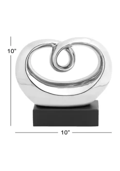 Flash Sale ✨ Modern Ceramic Sculpture by Monroe Lane 🎉 -Monroe Lane Sales Belk 21225