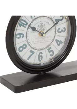 Outlet ⌛ Vintage Metal Clock by Monroe Lane 😀 -Monroe Lane Sales Belk 21245