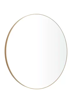 Best reviews of 👏 Contemporary Wood Wall Mirror by Monroe Lane 🔥 -Monroe Lane Sales Belk 21261