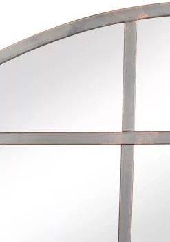 Discount ✔️ Industrial Metal Wall Mirror by Monroe Lane 🛒 -Monroe Lane Sales Belk 21267