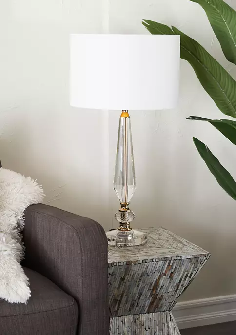 Best Sale 💯 Traditional Linen Buffet Lamp by Monroe Lane 🔥 2 Best Sale 💯 Traditional Linen Buffet Lamp by Monroe Lane 🔥 - Image 2