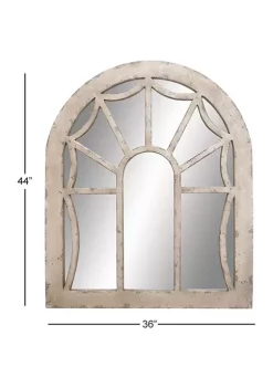 Buy 💯 Vintage Wood Wall Mirror by Monroe Lane ✔️ -Monroe Lane Sales Belk 21296