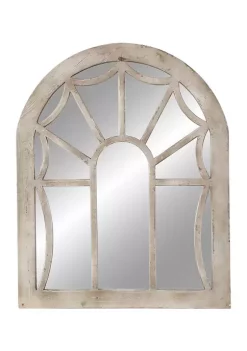 Buy 💯 Vintage Wood Wall Mirror by Monroe Lane ✔️ -Monroe Lane Sales Belk 21297