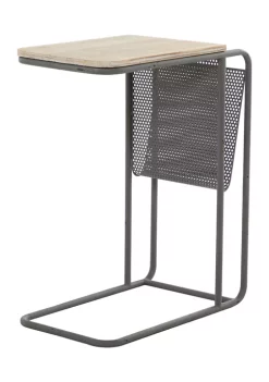 Wholesale 😍 Farmhouse Metal Accent Table by Monroe Lane ⭐ -Monroe Lane Sales Belk 21333