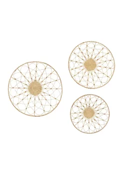 Coupon ⭐ Coastal Dried Plant Wall Decor - Set of 3 by Monroe Lane 👏 -Monroe Lane Sales Belk 21350