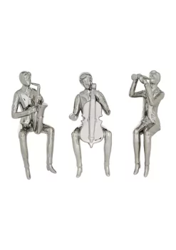 Best Pirce 🌟 Traditional Ceramic Sculpture - Set of 3 by Monroe Lane 🎁 -Monroe Lane Sales Belk 21370